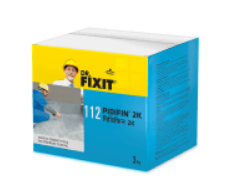 Dr. Fixit Pidifin 2K Two‑Component Cementitious Waterproofing Coating, Flexible Slurry for Bathrooms, Terraces, Swimming Pools and Water Tanks